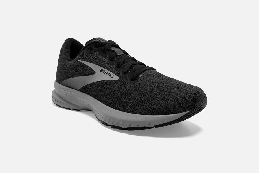 Brooks Launch 7 Road Loopschoenen Heren - Zwart/Grijs - 981536IQP